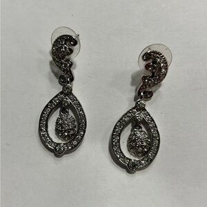 Elegant Silver Drop Earrings